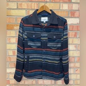 Goodfellow & Co Striped Wool-blend Shacket